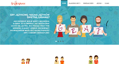 Desktop Screenshot of gry-jezykowe.pl